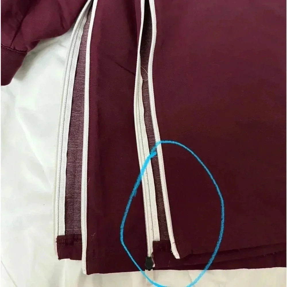 Texas A&M University Adidas Maroon Mens Jogger Exercise Workout Pants Leg Zip 2X - Picture 4 of 13